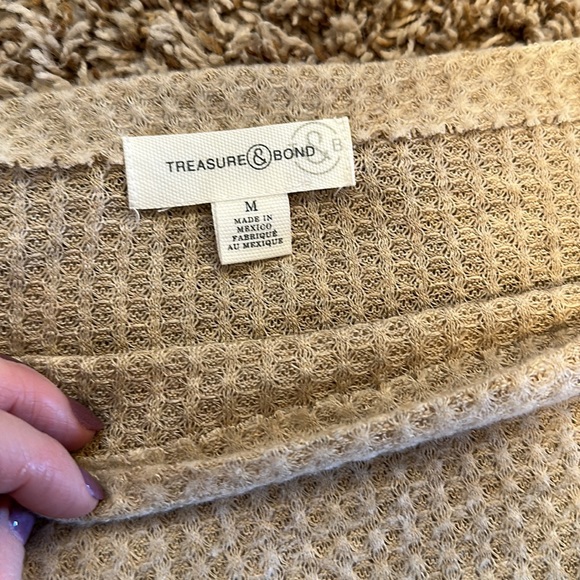 Treasure and bond one shoulder thermal knit - Picture 5 of 7